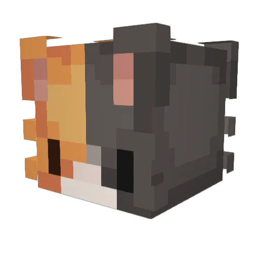 ssleepi_ Minecraft avatar head, 3D render