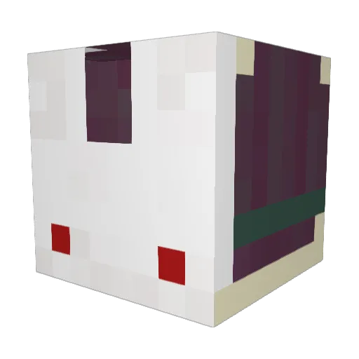 sslleeppyy Minecraft avatar head, 3D render