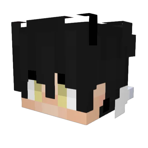 sslyZzz Minecraft avatar head, 3D render