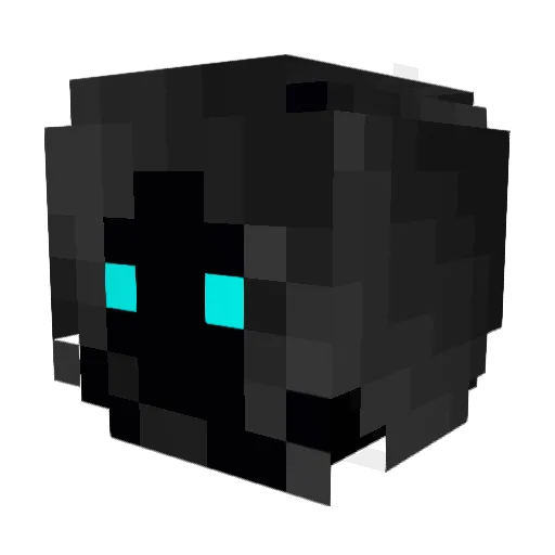 ssmbig Minecraft avatar head, 3D render