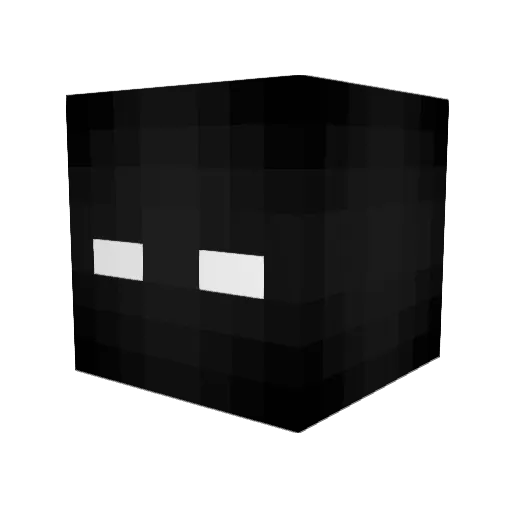ssmik1 Minecraft avatar head, 3D render