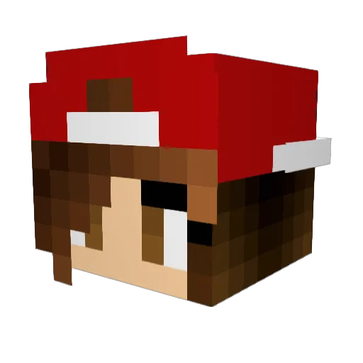 ssonderr Minecraft avatar head, 3D render