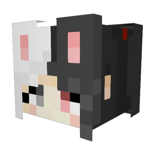 ssorit Minecraft avatar head, 3D render