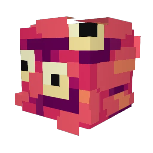 sspero Minecraft avatar head, 3D render