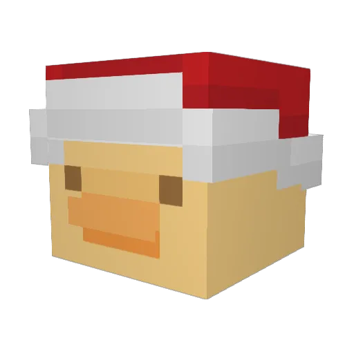 ssrt234 Minecraft avatar head, 3D render