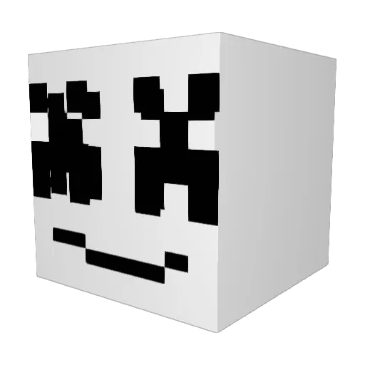 sss1129 Minecraft avatar head, 3D render