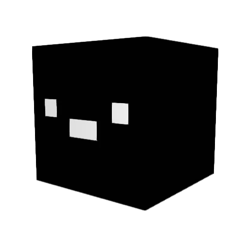 sssebbb Minecraft avatar head, 3D render