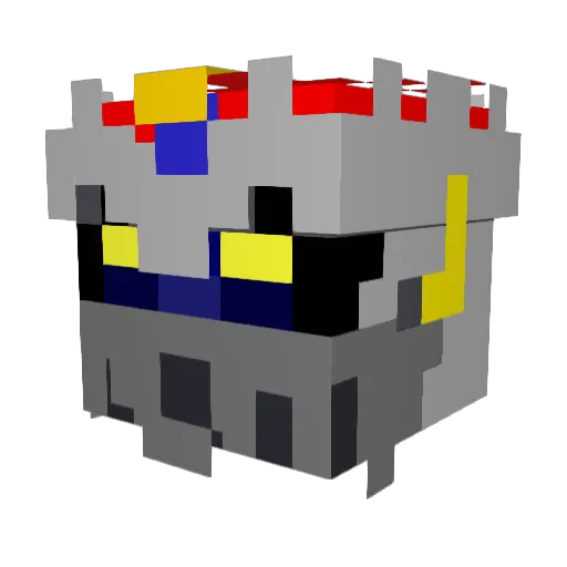 sssfan Minecraft avatar head, 3D render