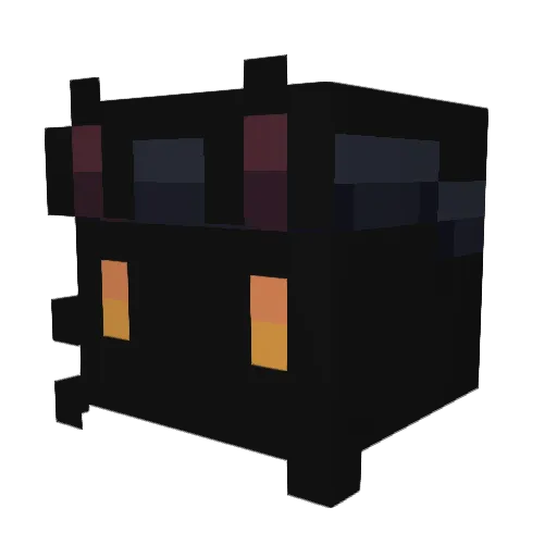 sssima Minecraft avatar head, 3D render