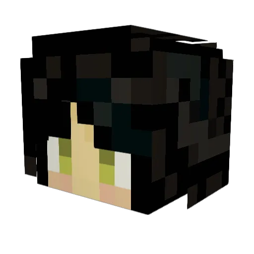 sstarlight16 Minecraft avatar head, 3D render