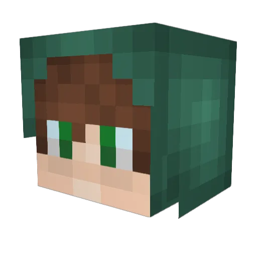 sstephengarciaa Minecraft avatar head, 3D render