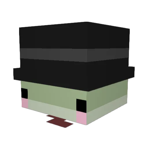 sstirfriedtofu Minecraft avatar head, 3D render