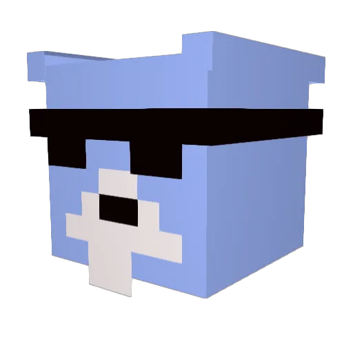 ssundar Minecraft avatar head, 3D render