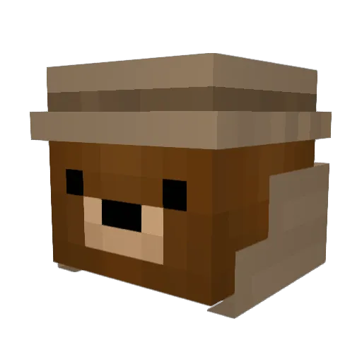 ssuttonn Minecraft avatar head, 3D render