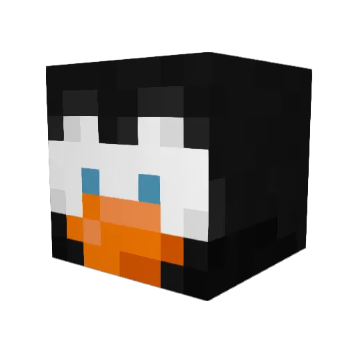 ssw0521 Minecraft avatar head, 3D render