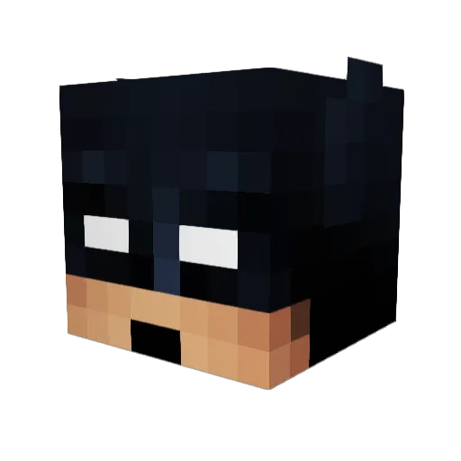 sswaazy Minecraft avatar head, 3D render