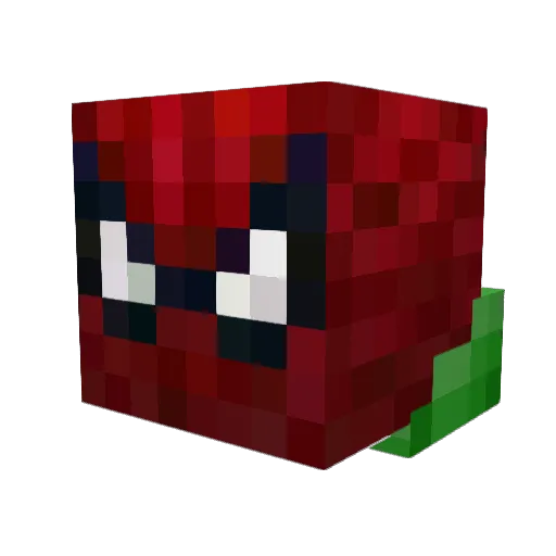 sswec Minecraft avatar head, 3D render