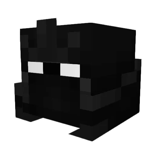sswy Minecraft avatar head, 3D render