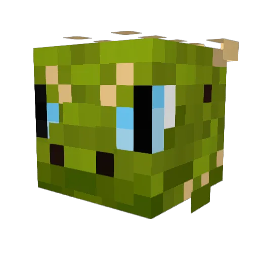 st0neQueen Minecraft avatar head, 3D render
