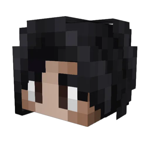 st0rmay Minecraft avatar head, 3D render