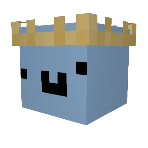 st0ve_e Minecraft avatar head, 3D render