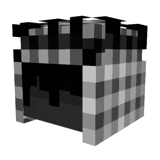 st4chowi4k Minecraft avatar head, 3D render