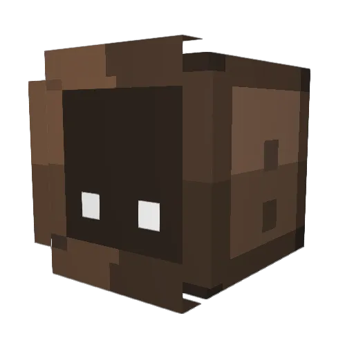 st4rd3st Minecraft avatar head, 3D render