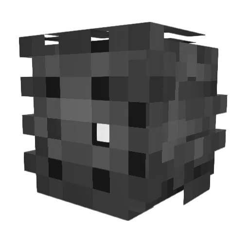 st6k Minecraft avatar head, 3D render