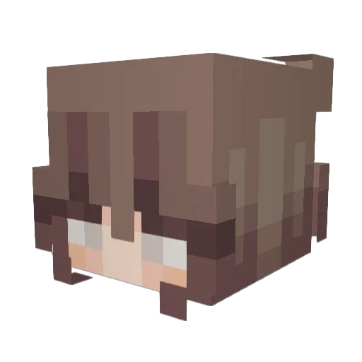stAzyrAt Minecraft avatar head, 3D render