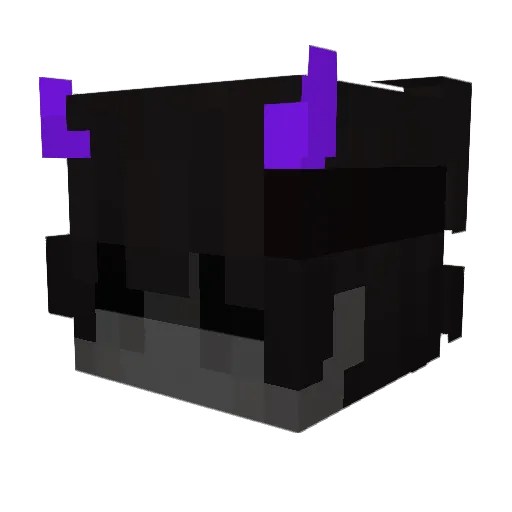 stYlez1 Minecraft avatar head, 3D render