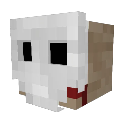 st_jester Minecraft avatar head, 3D render
