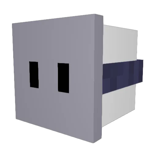 sta126 Minecraft avatar head, 3D render