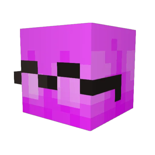staarstorm Minecraft avatar head, 3D render