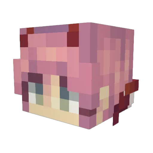 stabby0108 Minecraft avatar head, 3D render