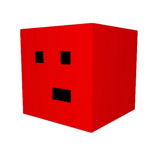 stachulec Minecraft avatar head, 3D render