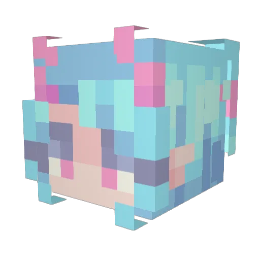stackerinos Minecraft avatar head, 3D render