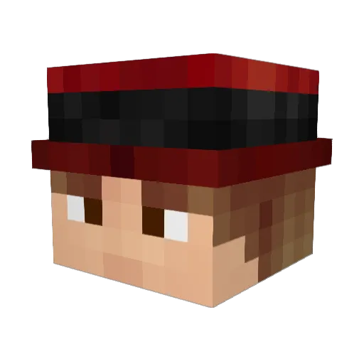 staf257 Minecraft avatar head, 3D render