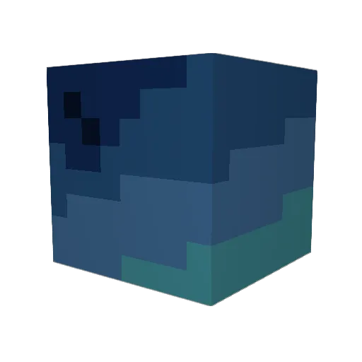 stahlismo Minecraft avatar head, 3D render