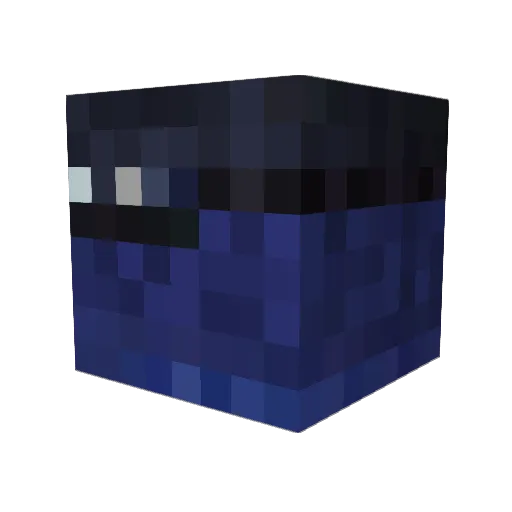 stairface_ogre Minecraft avatar head, 3D render