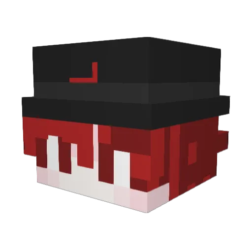 stakan4ik Minecraft avatar head, 3D render
