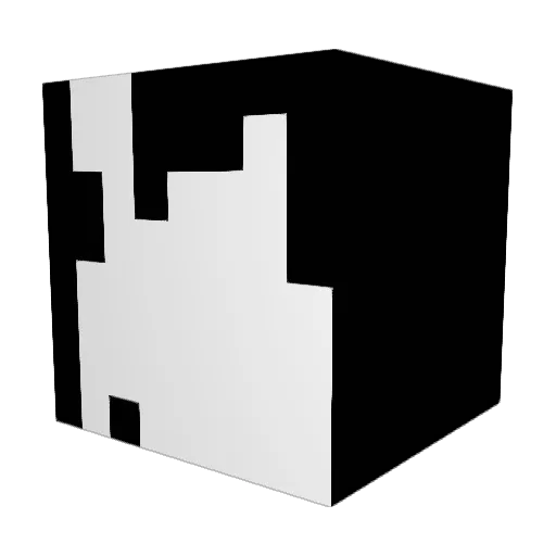 stakeblock Minecraft avatar head, 3D render