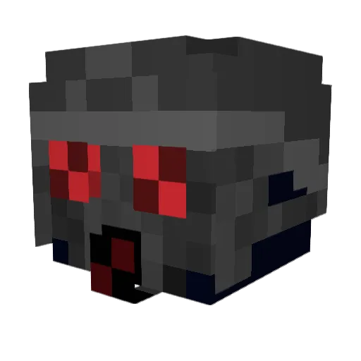stalker_99 Minecraft avatar head, 3D render