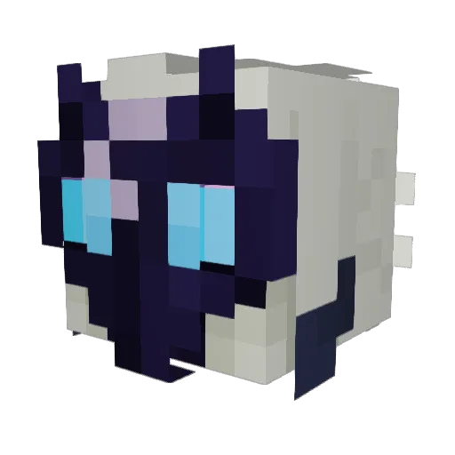 stamers Minecraft avatar head, 3D render
