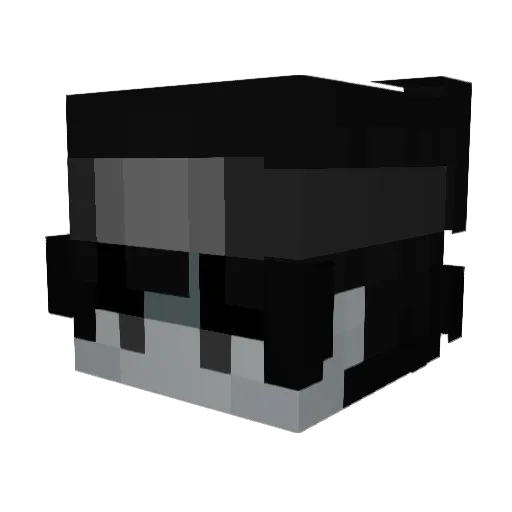 stamps3 Minecraft avatar head, 3D render
