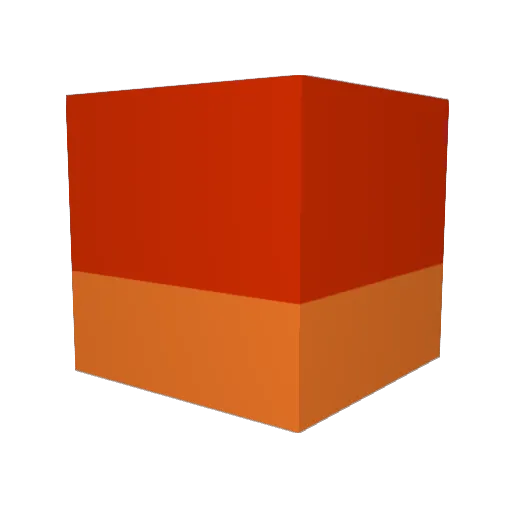 standardtime Minecraft avatar head, 3D render