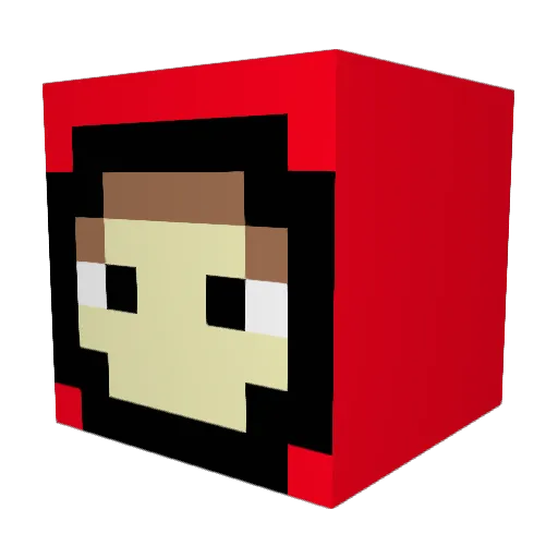 stanicnejc Minecraft avatar head, 3D render