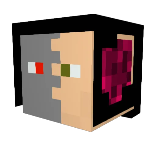 stanislas2004 Minecraft avatar head, 3D render