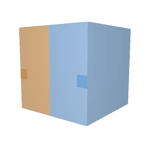 stankicoochibich Minecraft avatar head, 3D render