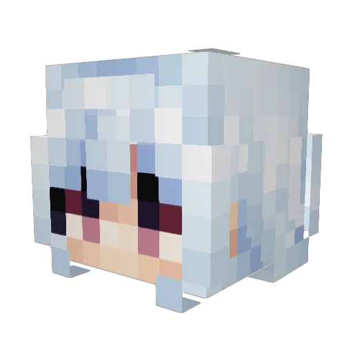 stantal17 Minecraft avatar head, 3D render