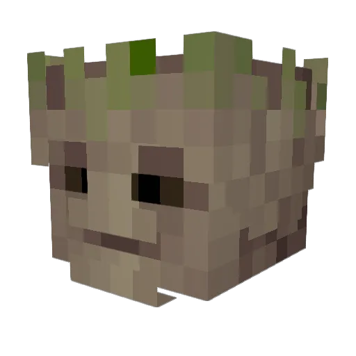 stantilope Minecraft avatar head, 3D render
